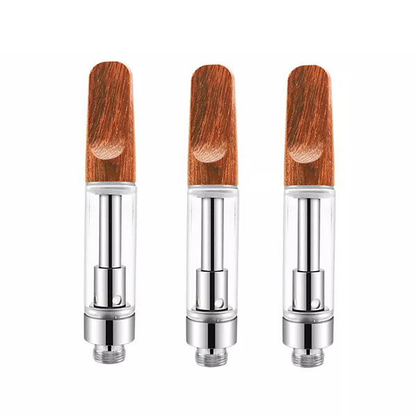 ceramic coil ccell glass vape cartridge with wood tip_3.jpg